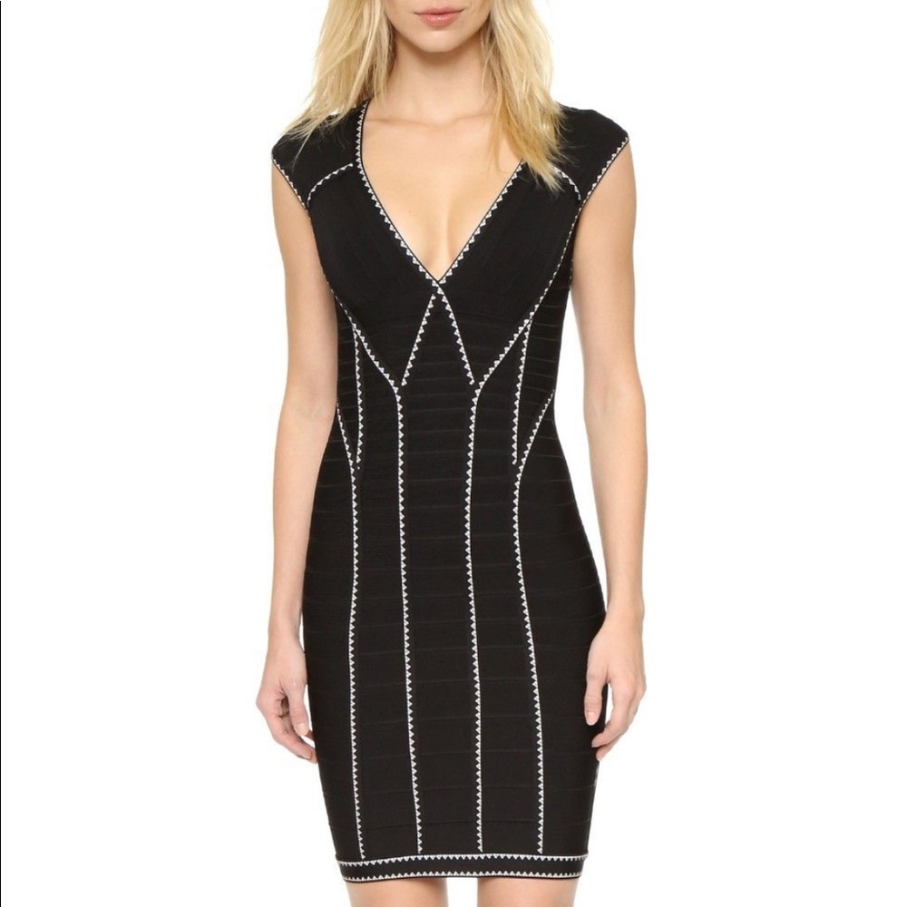 Herve Leger Bodycon Silvija dress